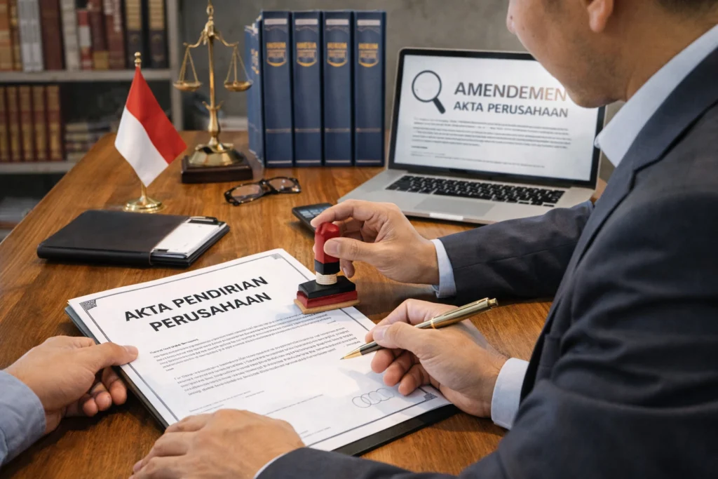 akta pendirian perusahaan