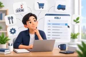 cara memilih kbli pt perorangan legal industri