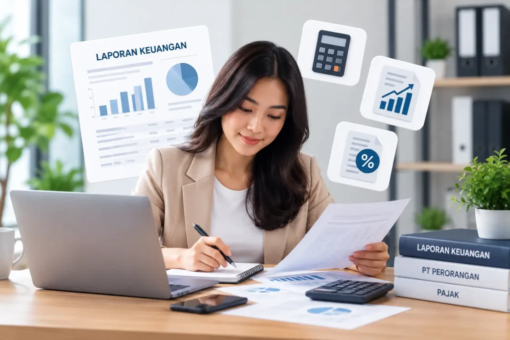 laporan keuangan pt perorangan