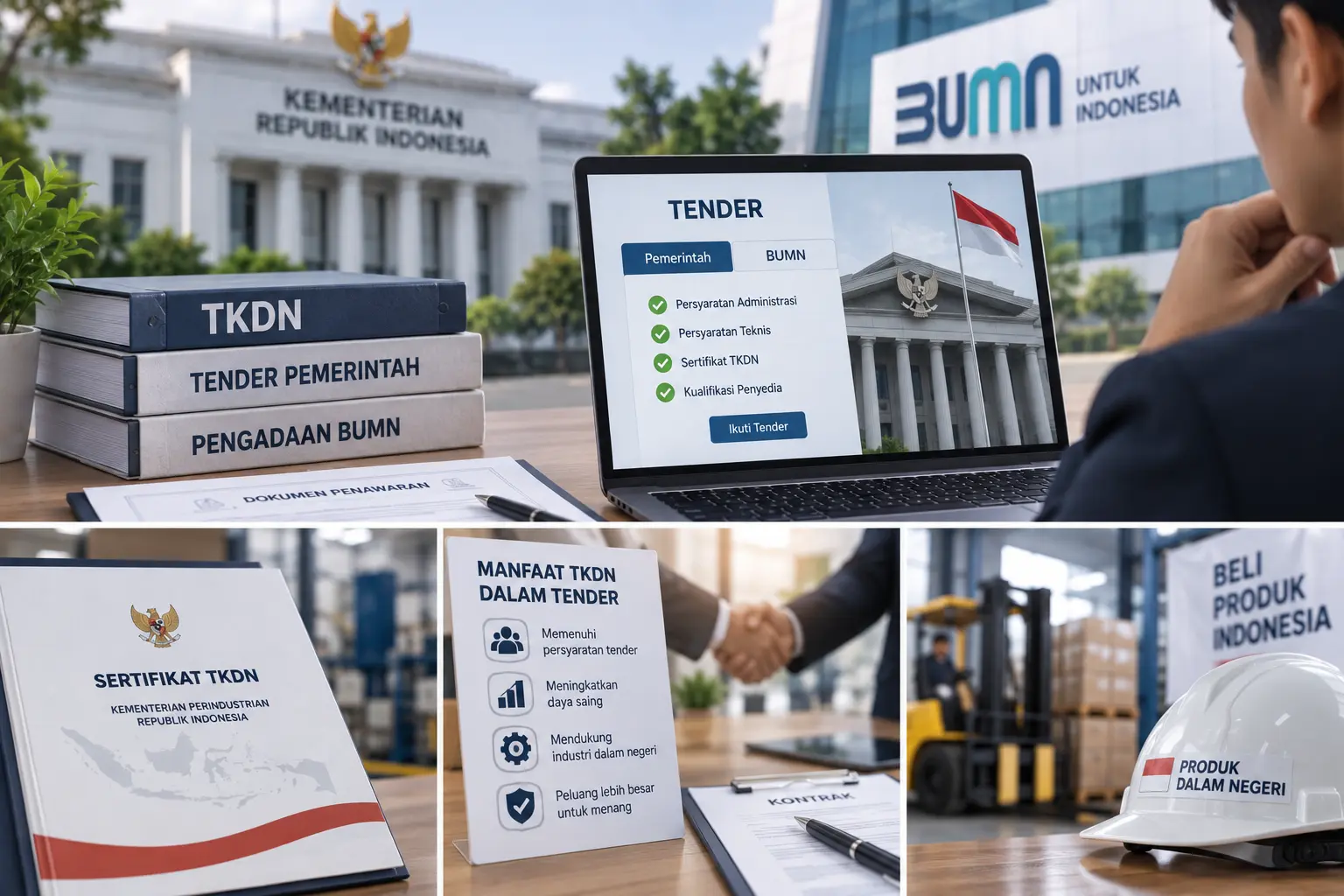 Batas Minimal Nilai TKDN untuk Mengikuti Tender Pemerintah dan BUMN